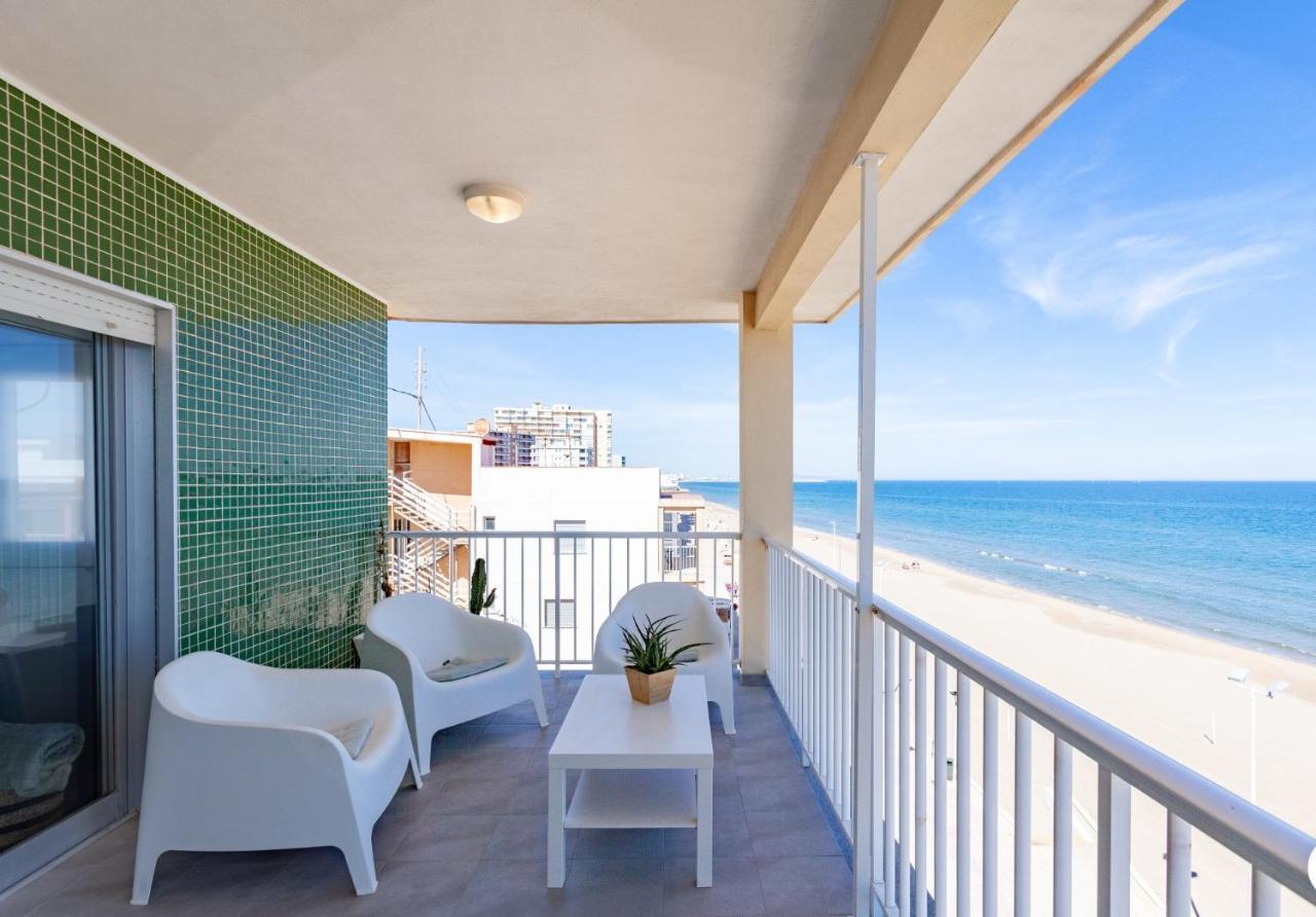 Apartamento Primera Linea De Playa Bellreguard Exteriér fotografie